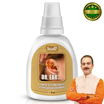 Dr. Ear Drops | Ayurvedic Ear Care for Wax Removal & Hearing Health, 15ml