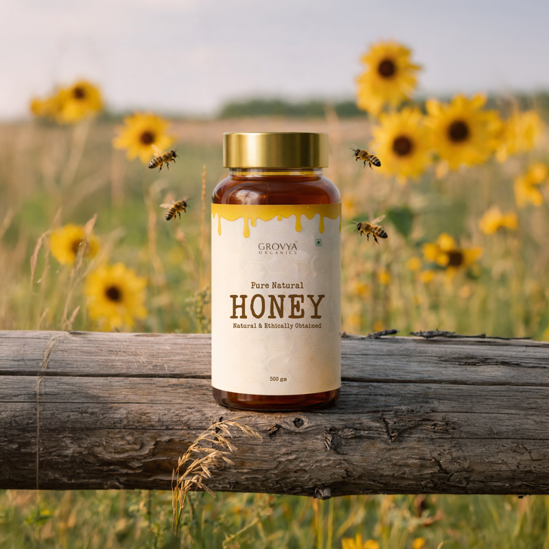 Grovya Organics Pure Natural Honey