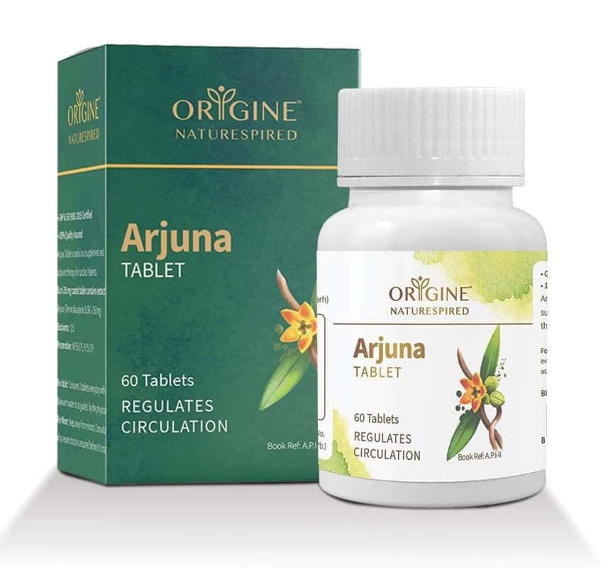 Arjuna Tablets | Effective For Cholestrol & Heart Health, 60 Tablets
