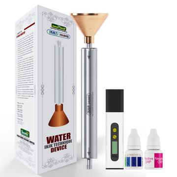 Jeena Sikho INJK Technique Magnetic Water Device - Mineral-Rich Water Alaklizer | Contains Copper + Magnesium + mph Alkaline Pebbles & Minerals | Travel-Friendly | Balances pH Levels | Includes Free Test Kit