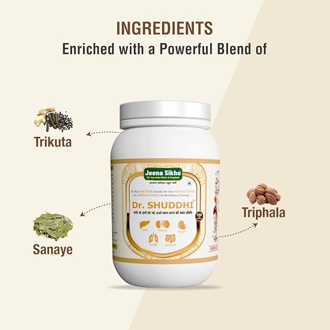 Dr Shuddhi Powder | Boosts Immunity & Protects Wellbeing, 100 gm