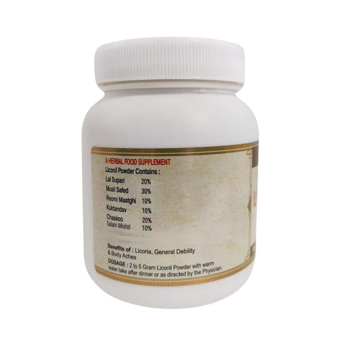 Liconil Powder | Herbal Pain Relief Supplement, 60gm