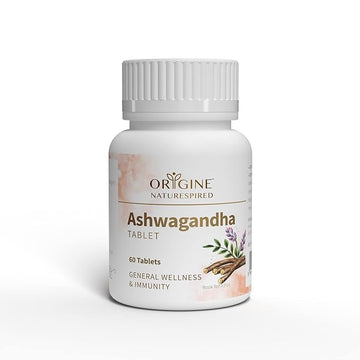 Ashwagandha Tablets | Increases Strength, Stamina & Energy, 60 Tablets