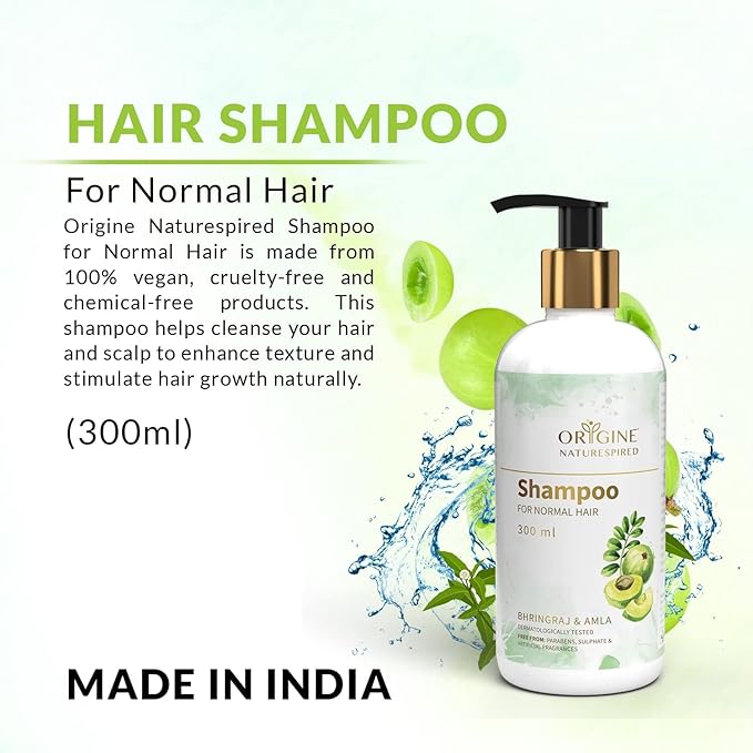 Shampoo For Normal Hair | With The Goodness Of Amla For Strong & Silky Hair, 300ml