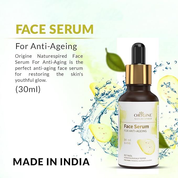 Retinol Face Serum for Anti-Ageing, 30ml