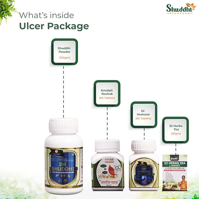 Ulcer Package | Effective For Stomach And Overall Health, 30 days