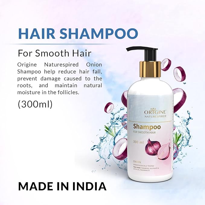 Shampoo For Smooth Hair With Apple Cider Vinegar | For Strong & Silky Hair, 300ml