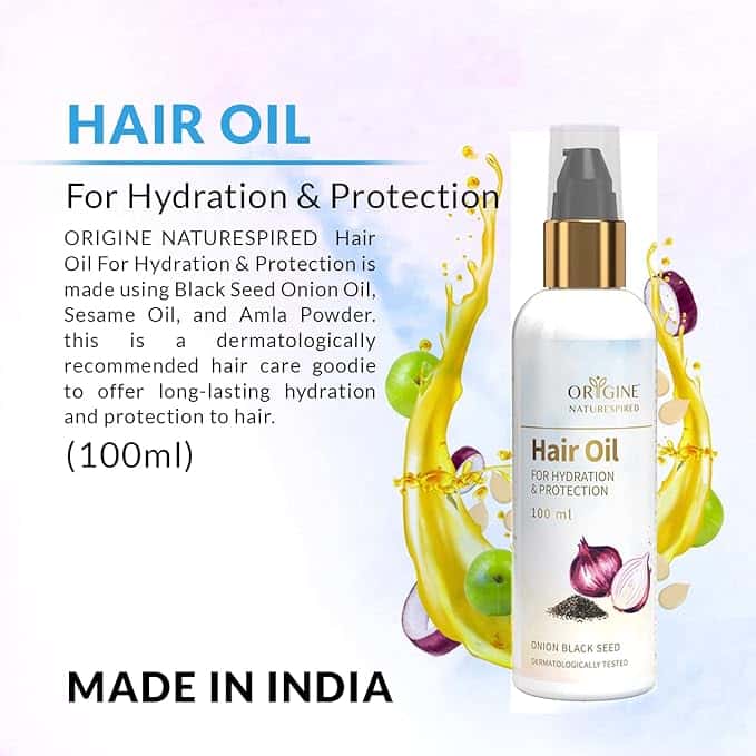 Origine Naturespired Hair Oil For Hydration & Protection | 100 ml