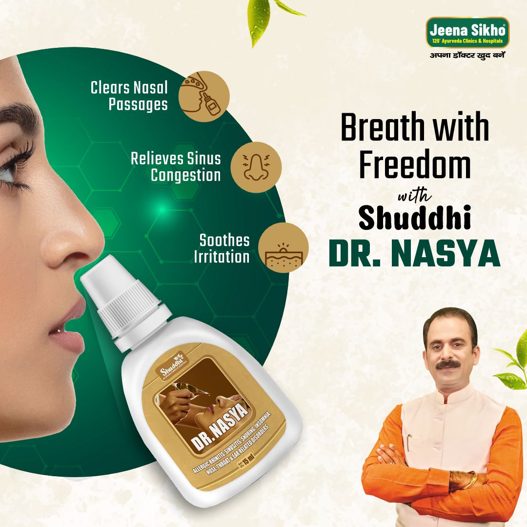 Dr. Nasya | Drops for Sinus Relief & Daily Wellness, 15ml