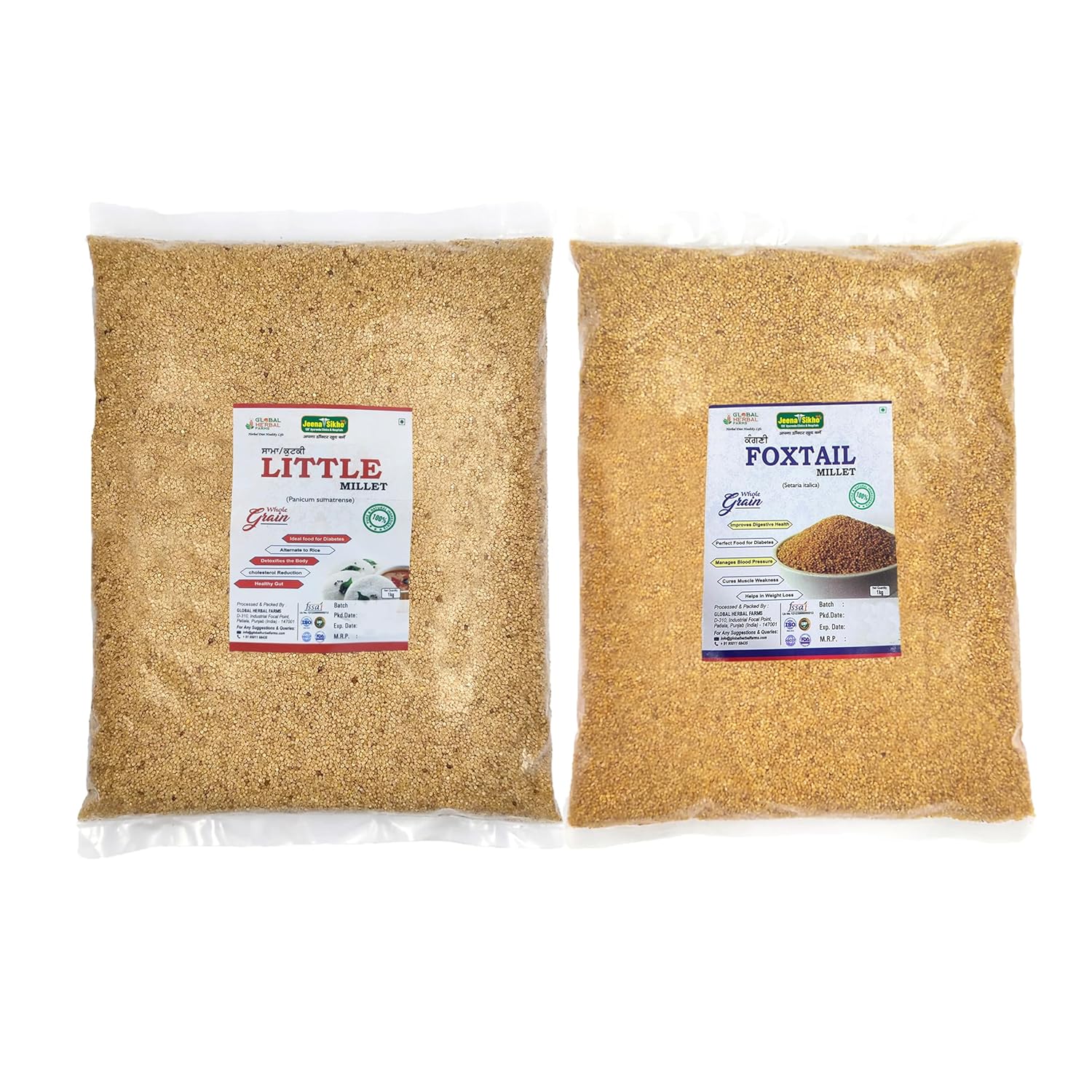 Little Millet & Foxtail Millet Combo