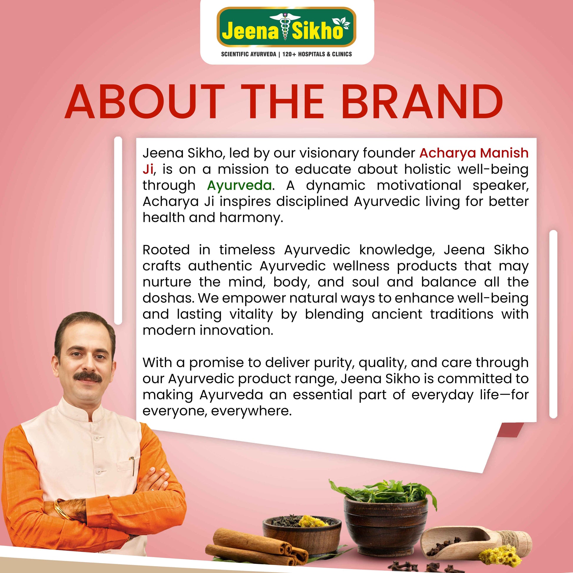 Heart Care brand with Acharya Manish Ji leadership