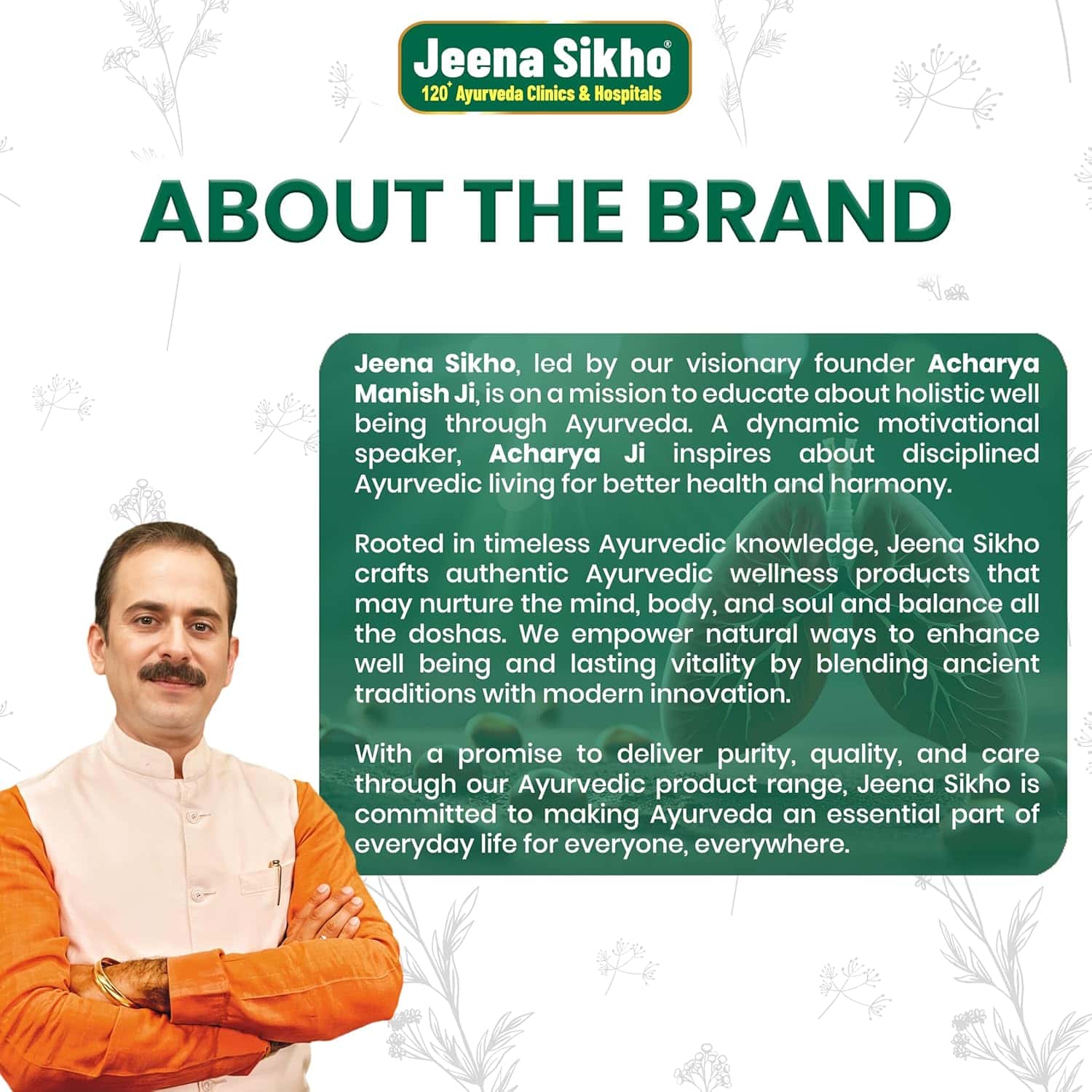 Trusted Ayurvedic brand for holistic wellness care