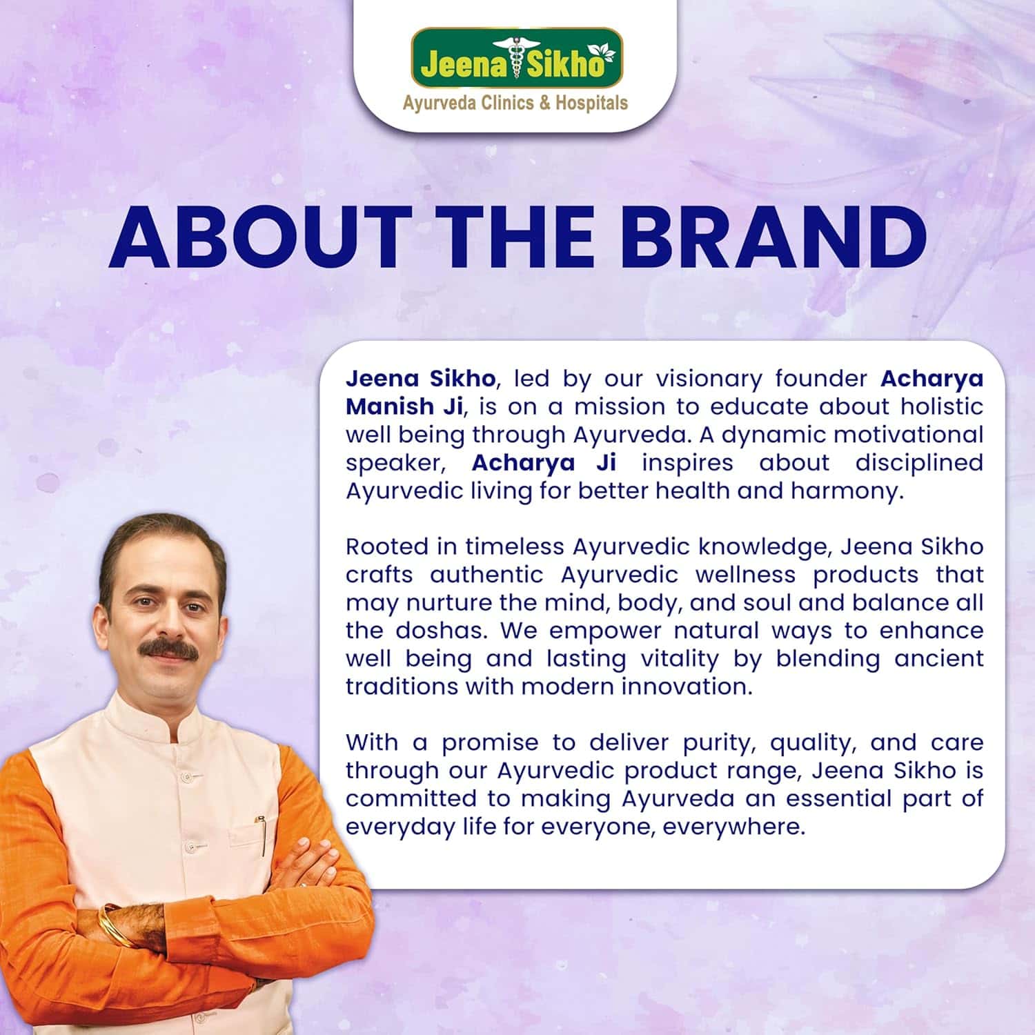 Lungs care inspired by Acharya Manish Ji
