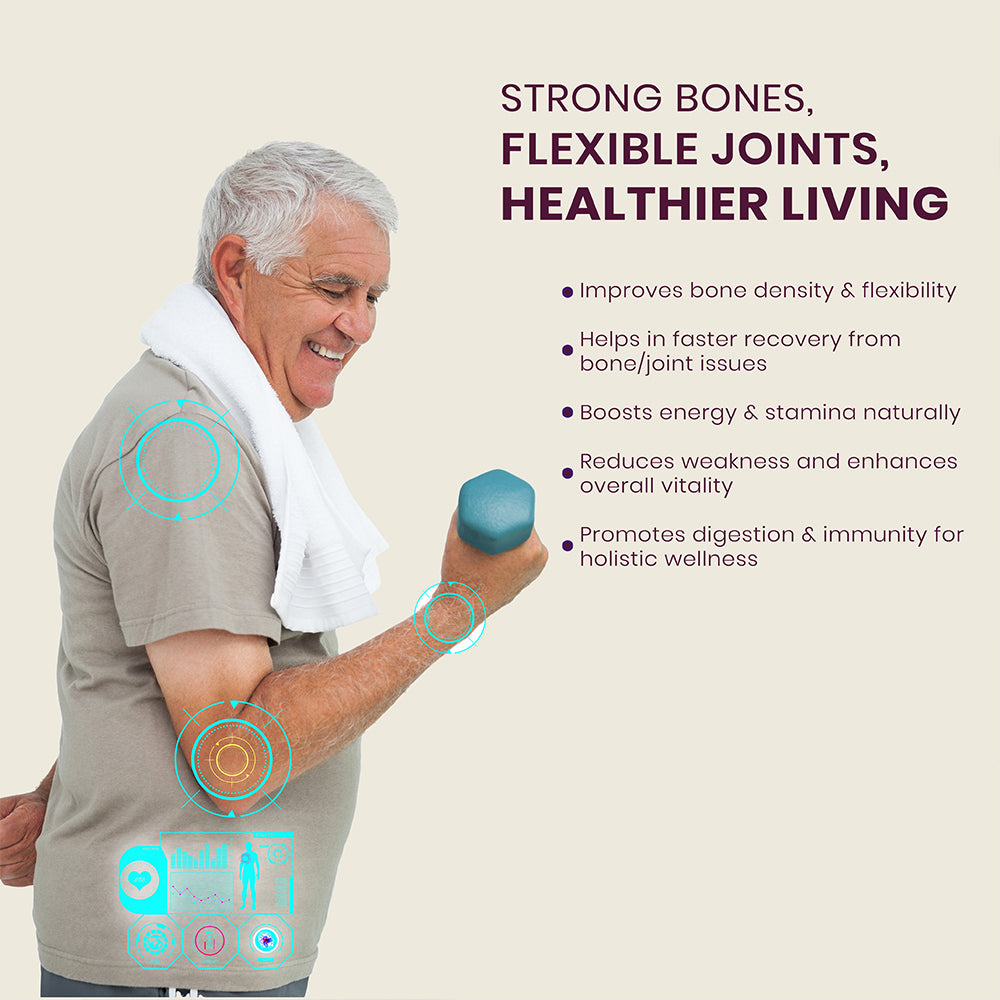 Artho Pushti Vati | Ayurvedic Tablets for Bone Strength, Joint Flexibility & Stamina