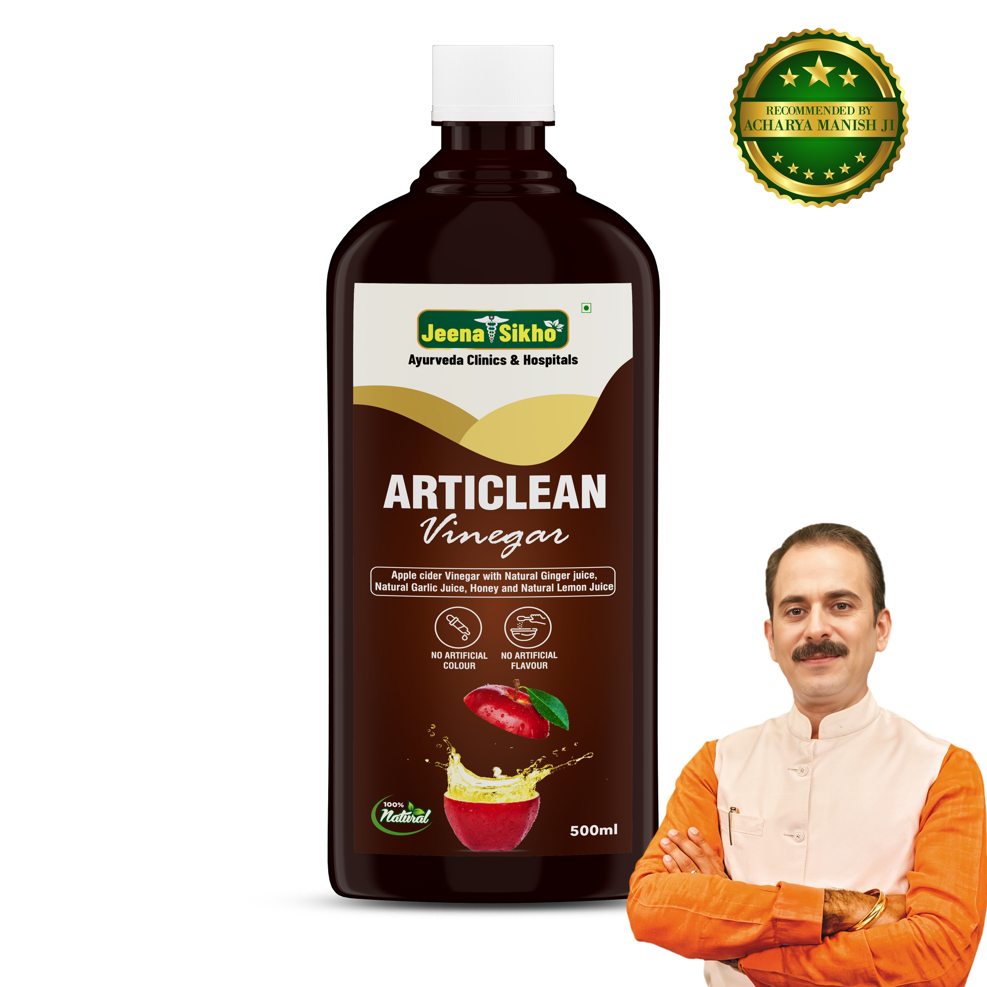 Gut Health vinegar with natural wellness benefits