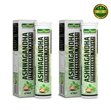 Ashwagandha Effervescent Tablets | For Daily Energy, Focus & Sleep Routine