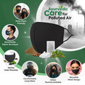 Daily wear-friendly, breathable mask for herbal lungs care