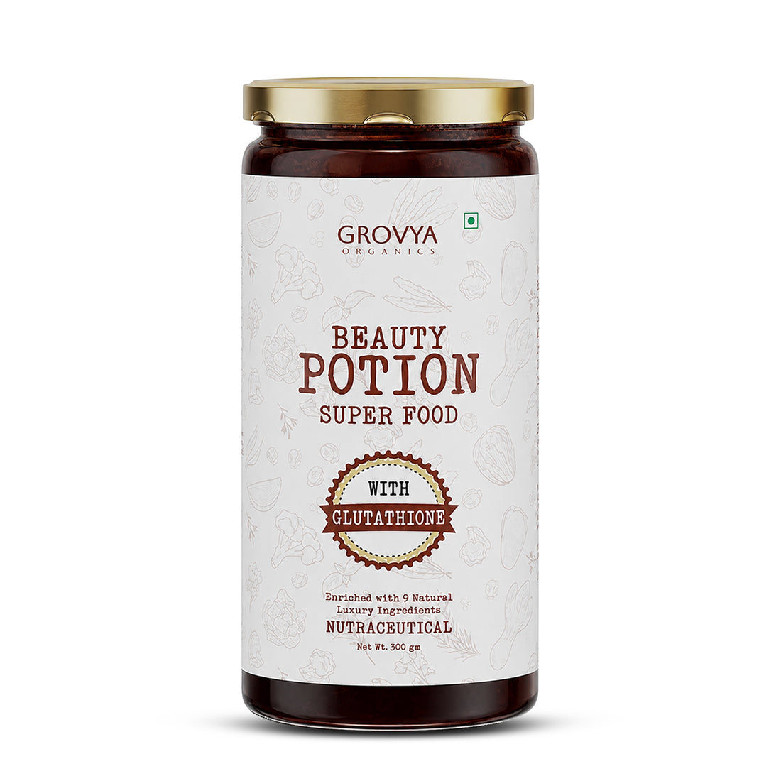 Beauty Potion Super Food | With Glutathione, Vitamin B3 & Botanical Extracts | Daily Skin Nutrition & Radiance Support