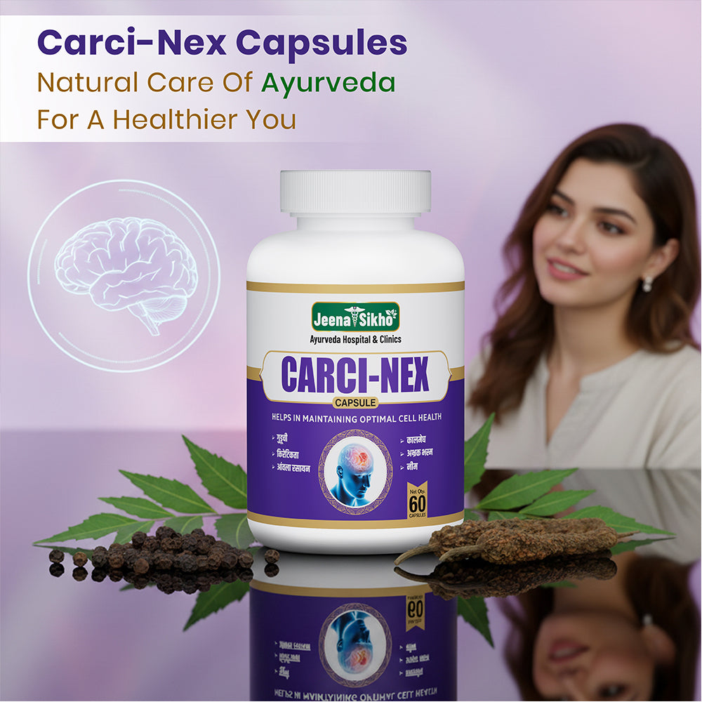 Carci-Nex Capsules | Ayurvedic Body Immunity, Detox & Energy Support