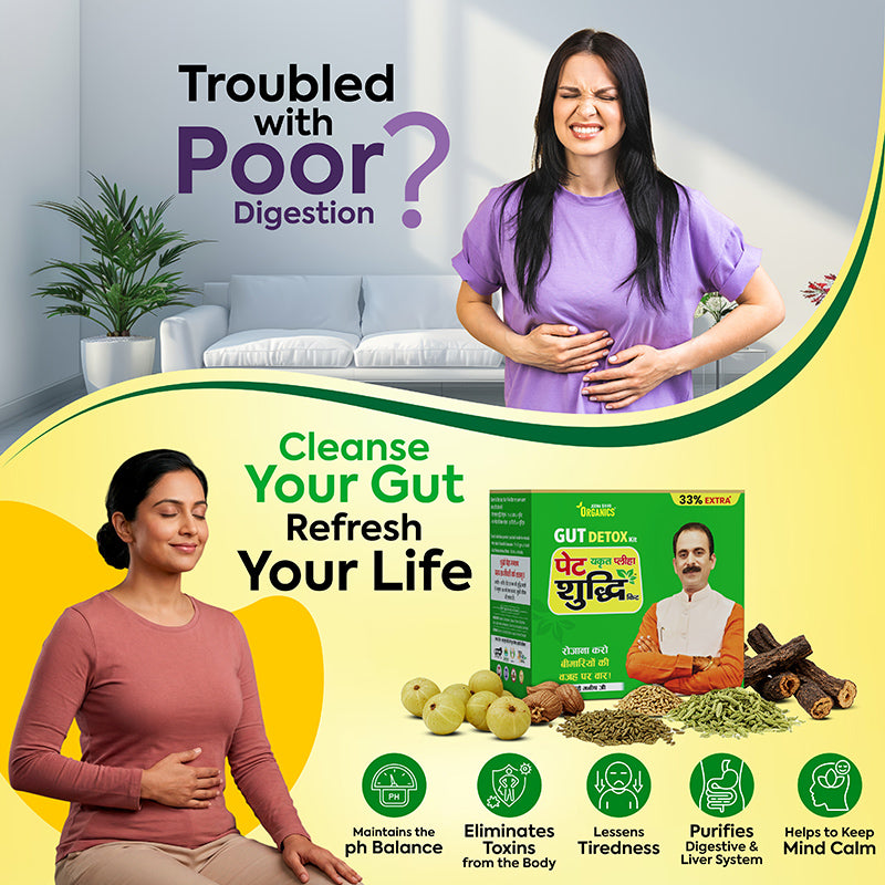 Gut Health Gut Detox Kit with digestion balance support