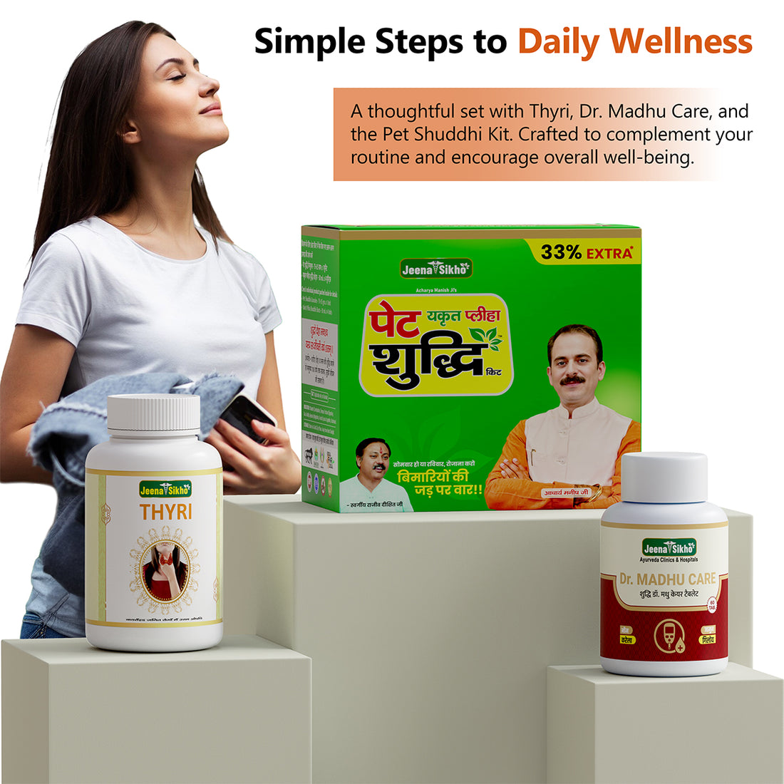 Detox Kit | Pet Yakrit Pleeha Shuddhi, Liv Shuddhi & Thyri
