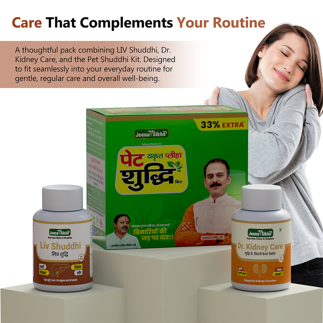 Detox Kit | Pet Yakrit Pleeha Liv Shuddhi & Kidney Care Combo