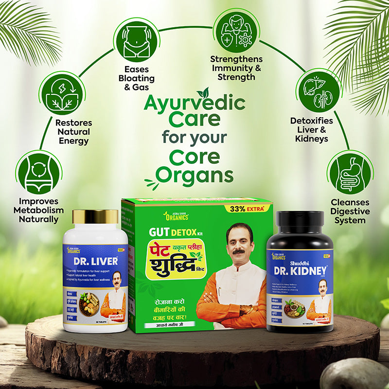 Kidney Support Combo | Urinary Health, Detox & Daily Wellness Kit