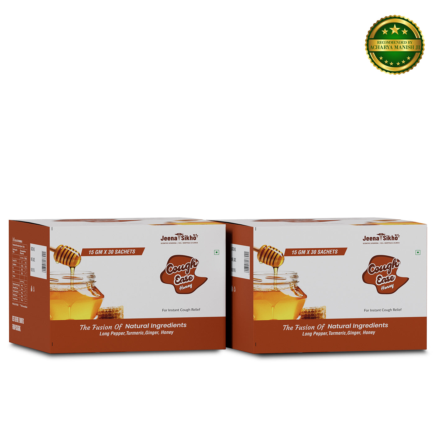 Lungs care twin pack with honey sachets