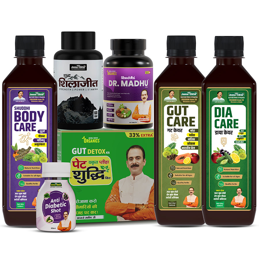 Diabetes Care Acharya Ji Signature Combo | Ayurvedic Blood Sugar Wellness Combo