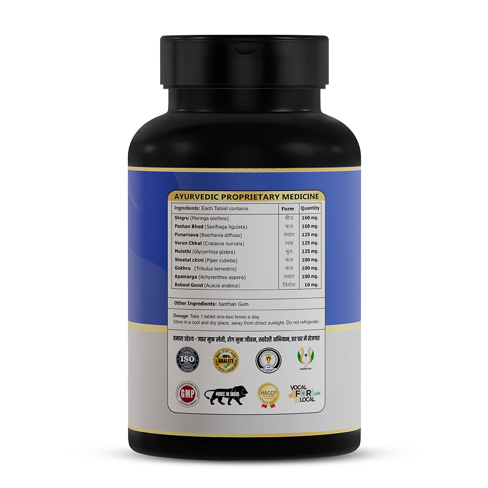 Kidney Care tablets ingredient list and dosage guide