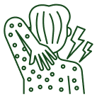 Eases itchy and irritated areas