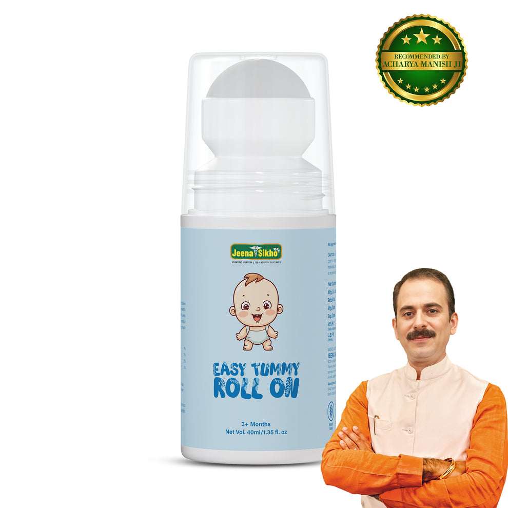 Jeena Sikho Easy Tummy Roll On for Baby Tummy Care