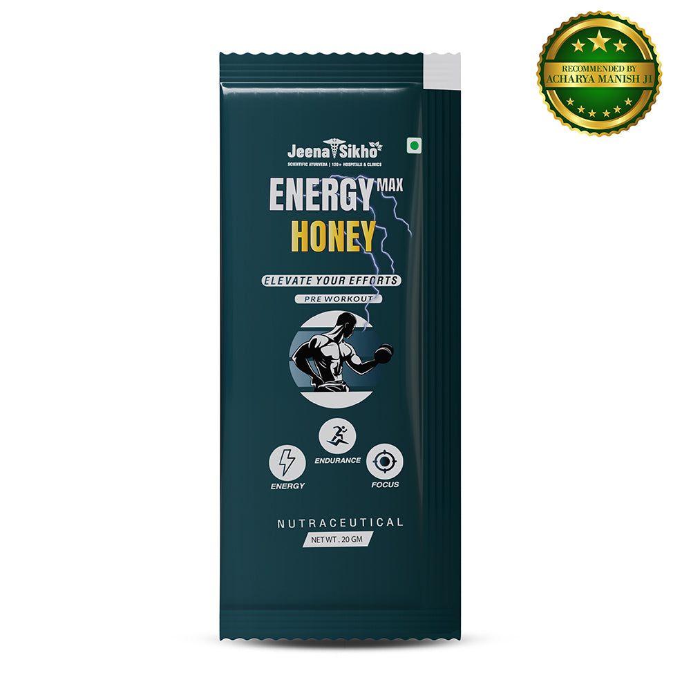 Energy Max Honey Sachets | Honey & Caffeine Pre-Workout Energy Support