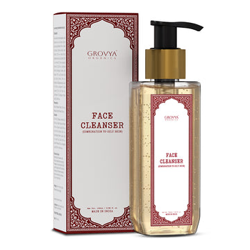 Face Cleanser | For Combination to Oily Skin | With Aloe Vera, Tulsi & Neem Extracts | Daily Cleansing Face Wash, 100 ml