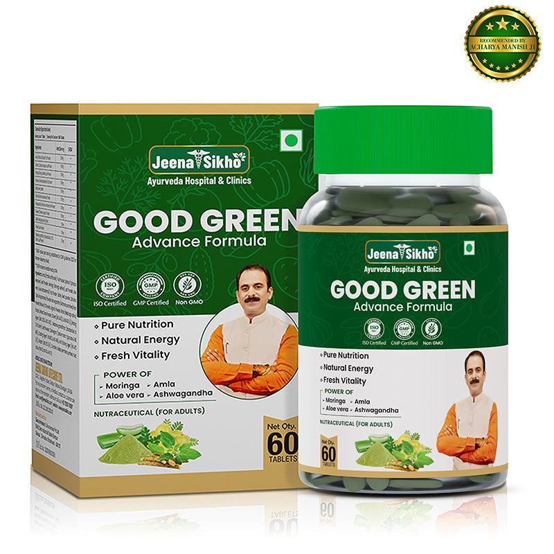 Good Green | Herbal Green Superfood Tablets for Daily Energy, Immunity & Digestion
