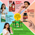 Heart Care combo with Hridya Dr BP and Dr Lipo support