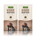 Two Headache Relief Patches for convenient everyday headache comfort