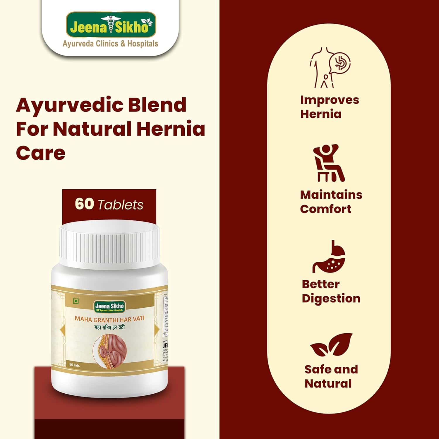 Herbal detoxification tablets