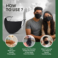 Lungs care with hand wash pouch insert and comfort wear