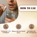 Take 1–2 tablets with water or as physician directs