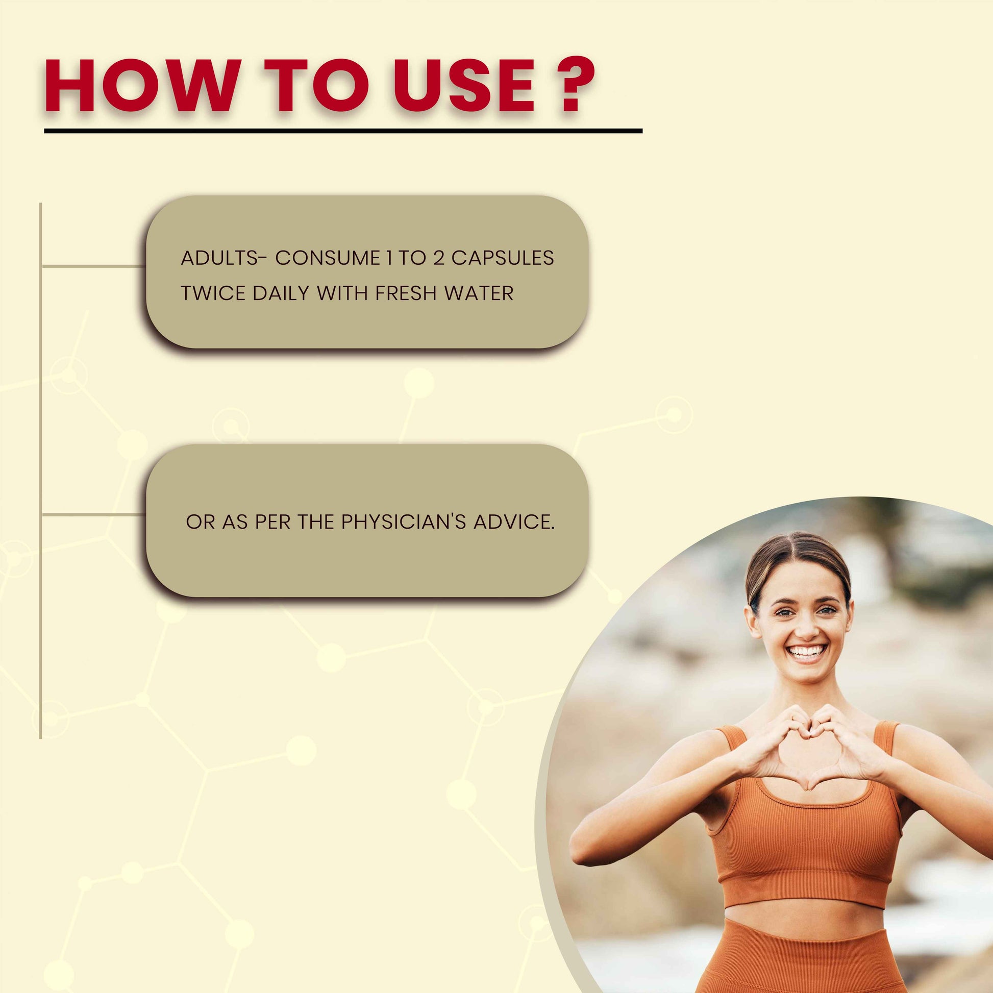 Lungs care take 1 to 2 capsules daily