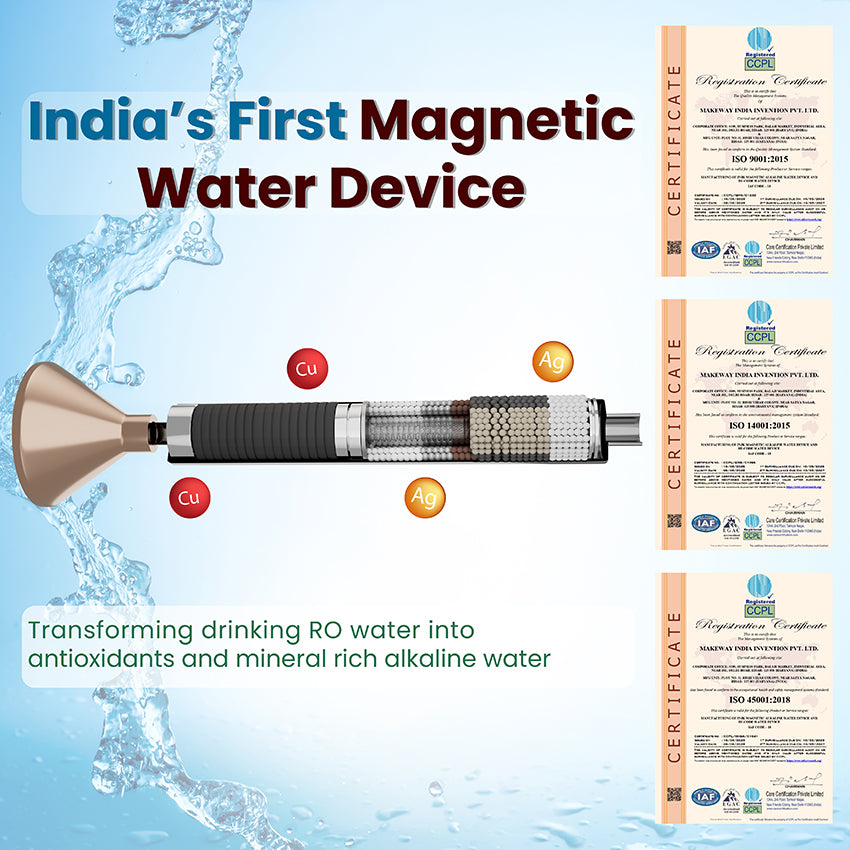 Jeena Sikho magnetic water device for mineral-rich alkaline water