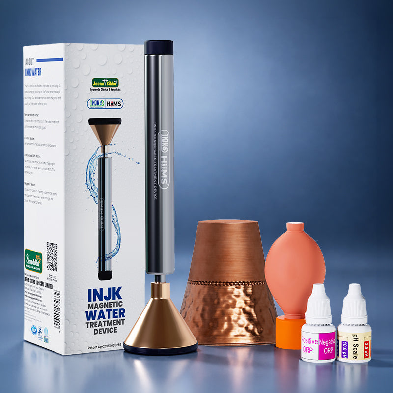 Jeena Sikho Ayurvedic magnetic water treatment device