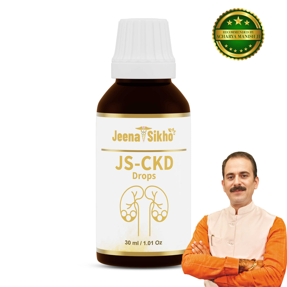 Kidney Care JS-CKD drops for daily wellness use