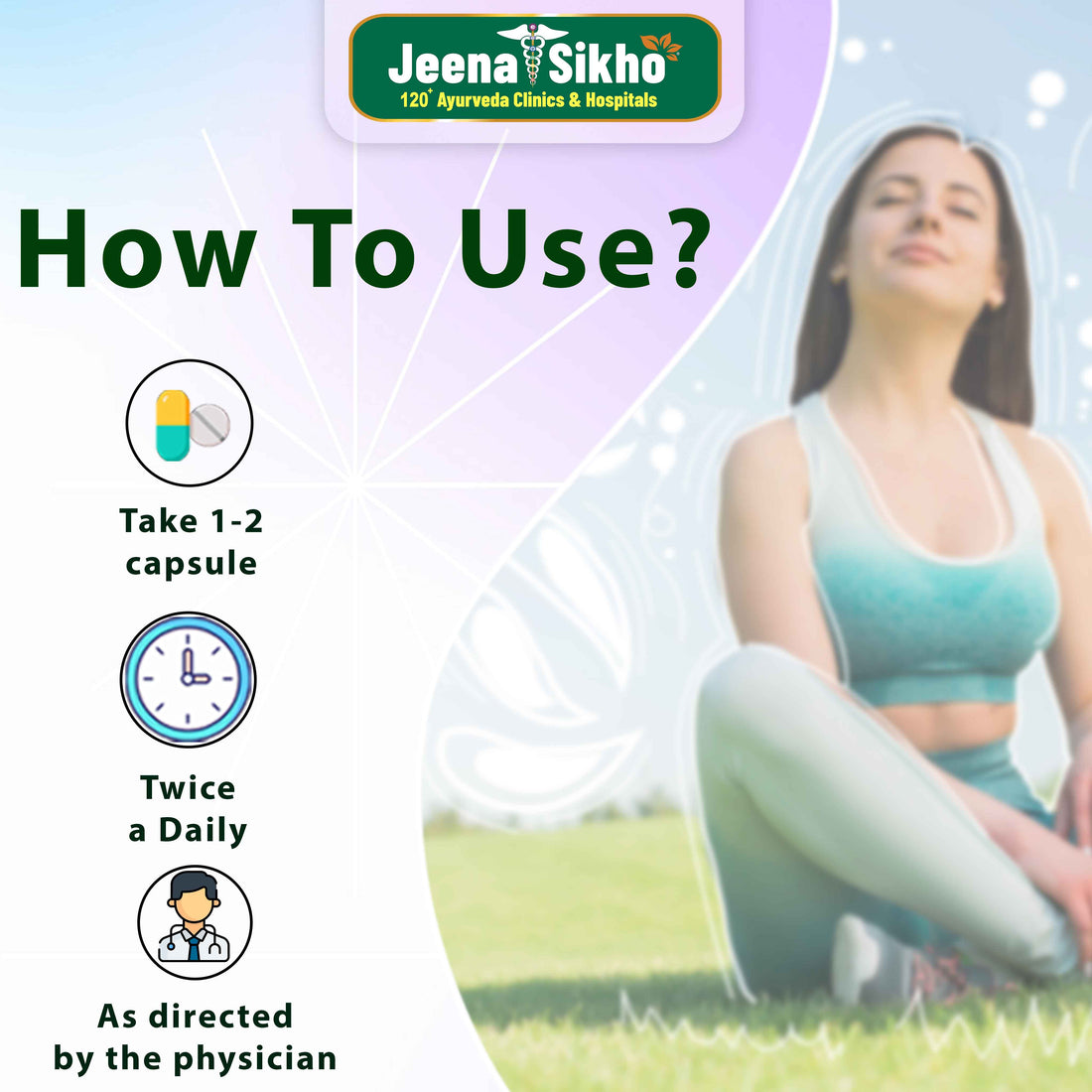 Heart Care capsules with daily dosage guidance