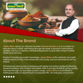 About Jeena Sikho Brand banner featuring Acharya Manish Ji and Ayurvedic herbs for wellness