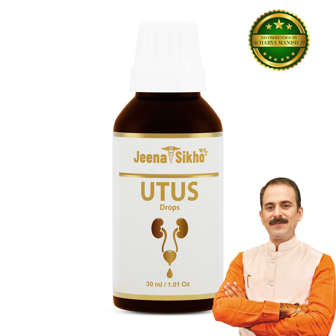 UTI wellness drops for natural urinary comfort