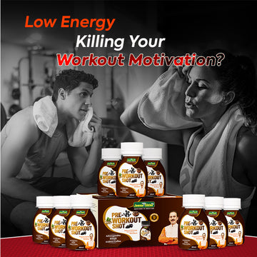 Pre-Workout Shot | Ayurvedic Energy & Stamina Support