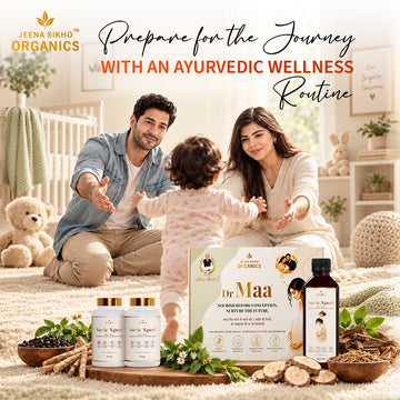 Dr. Maa Kit | Narie Xpert Ayurvedic Women's Wellness Combo | Tablets, Granules & Syrup | Traditional Herbal Care for Feminine & Reproductive Wellness