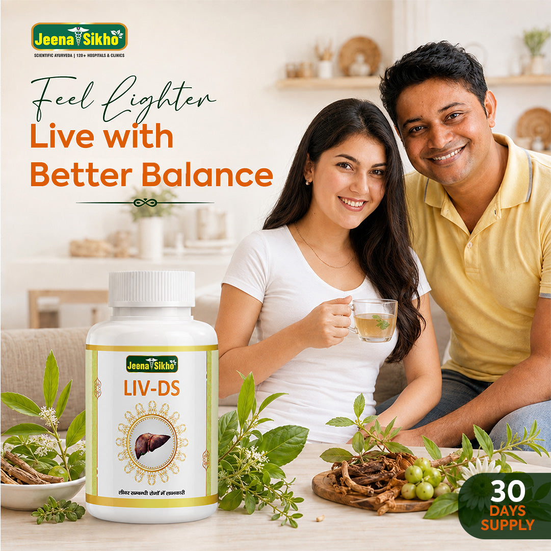 LIV-DS | Ayurvedic Liver Detox Support & Protection Care Capsules (60 Capsules)